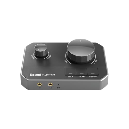 Sound Blaster G8, USB Dual DAC & Headphone AMP, High-Res Audio