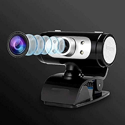 1080p USB Webcam with Built-In Microphone for Streaming