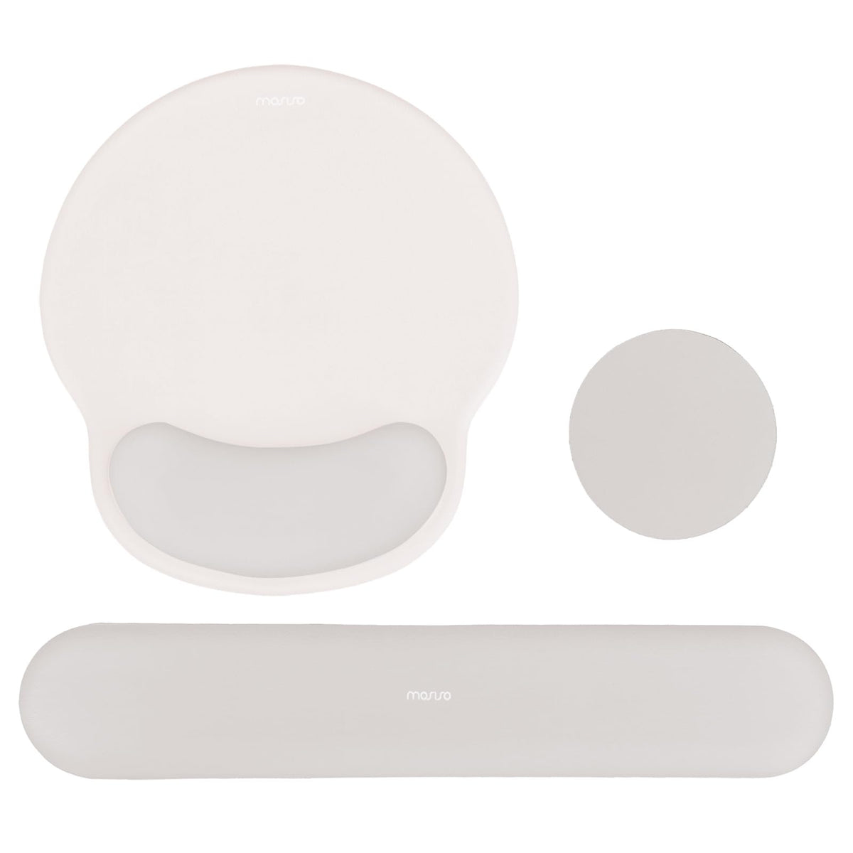 MOSISO Wrist Rest Support for Mouse Pad&Keyboard Set