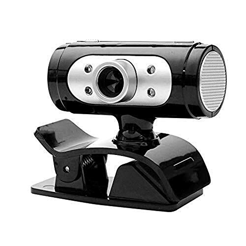 1080p USB Webcam with Built-In Microphone for Streaming