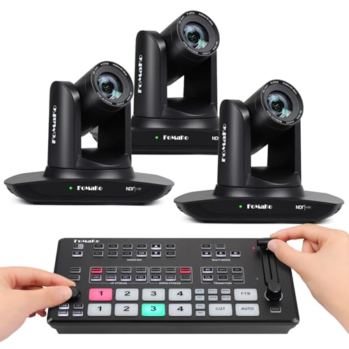30x Optical Zoom AI Auto-Tracking PTZ Streaming Camera