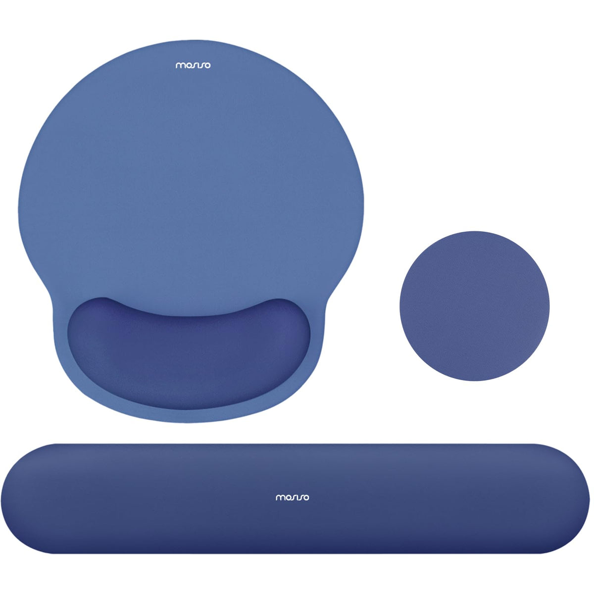 MOSISO Wrist Rest Support for Mouse Pad&Keyboard Set