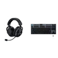 Logitech G PRO X 2 Lightspeed Wireless Gaming Headset + G915 TKL Lightspeed Wireless Mechanical Gaming Keyboard - Tactile - Black