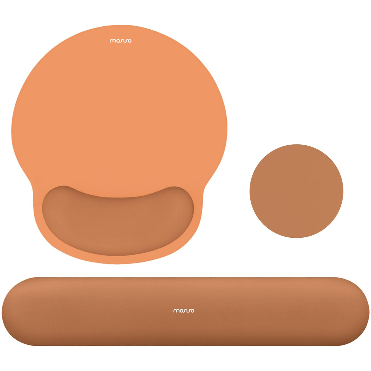 MOSISO Wrist Rest Support for Mouse Pad&Keyboard Set