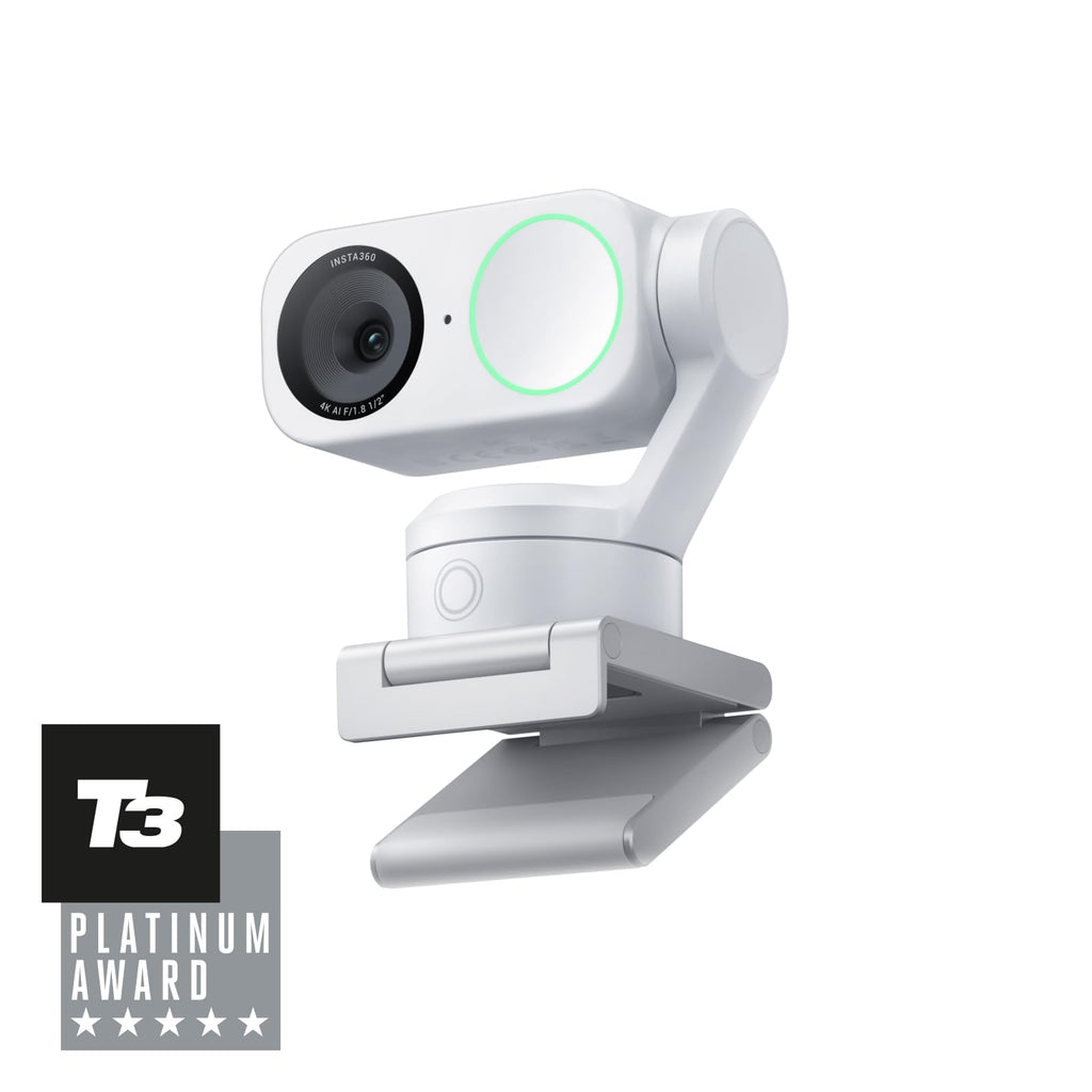4K PTZ Webcam with AI Tracking and Noise-Canceling Mic