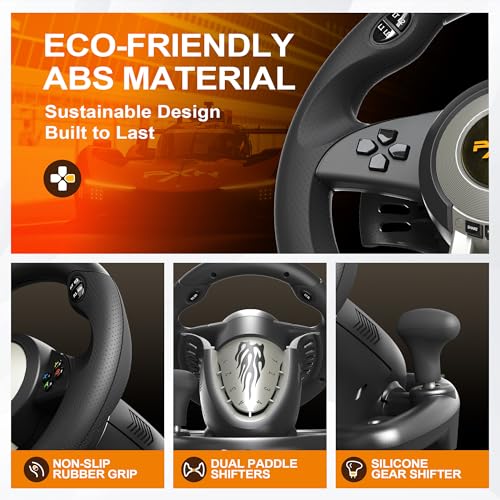 PXN V3 Pro Gaming Steering Wheel with Pedals