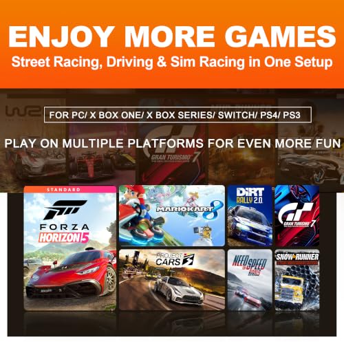 PXN V3 Pro Gaming Steering Wheel with Pedals
