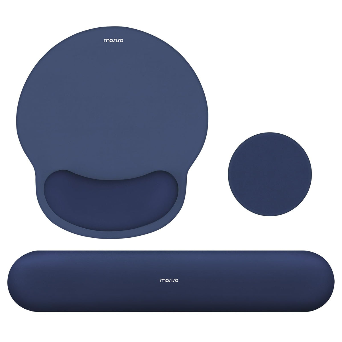 MOSISO Wrist Rest Support for Mouse Pad&Keyboard Set