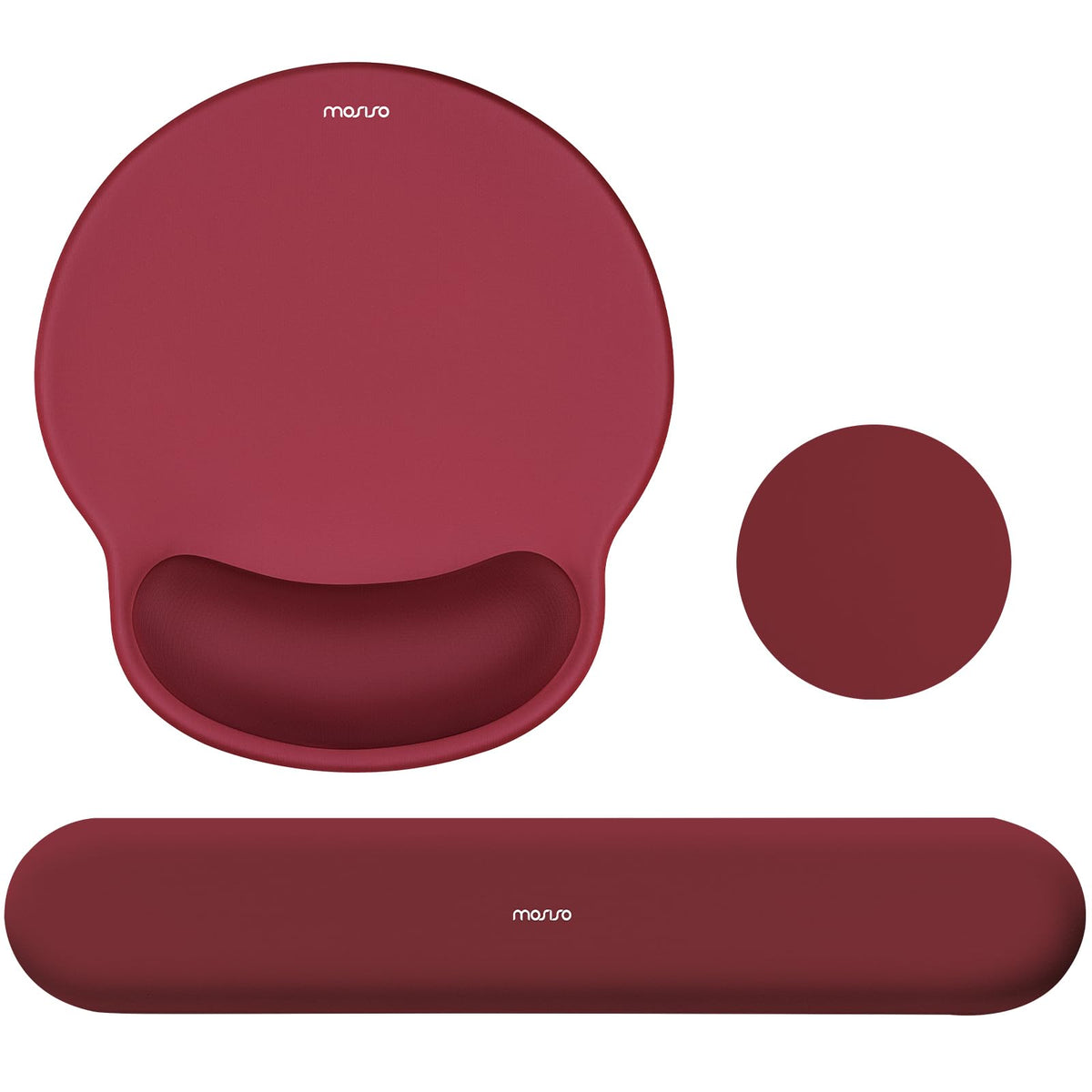 MOSISO Wrist Rest Support for Mouse Pad&Keyboard Set