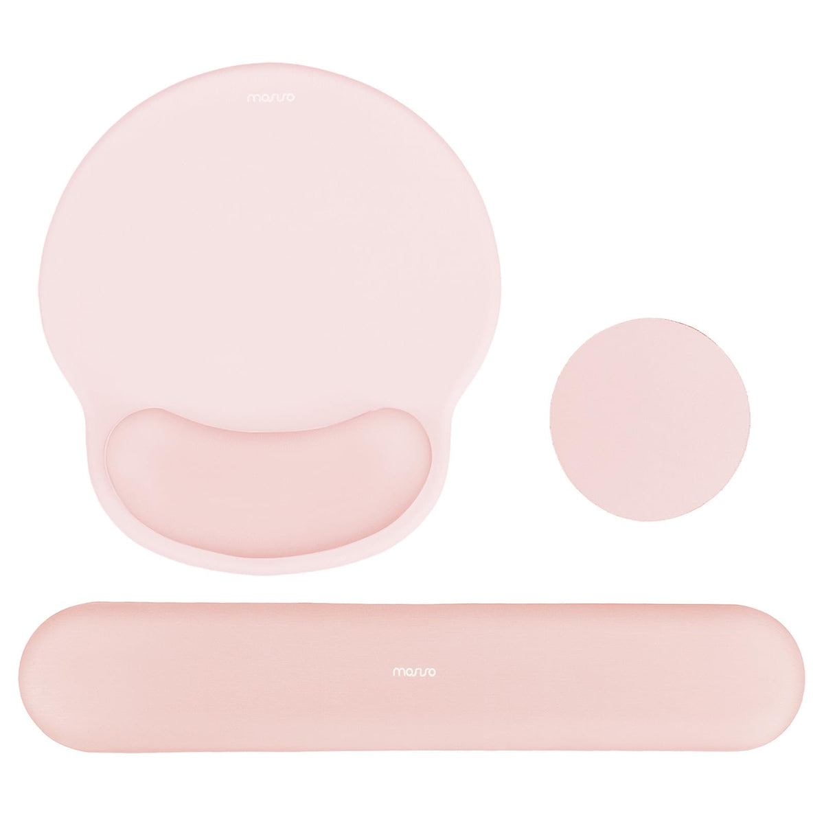 MOSISO Wrist Rest Support for Mouse Pad&Keyboard Set