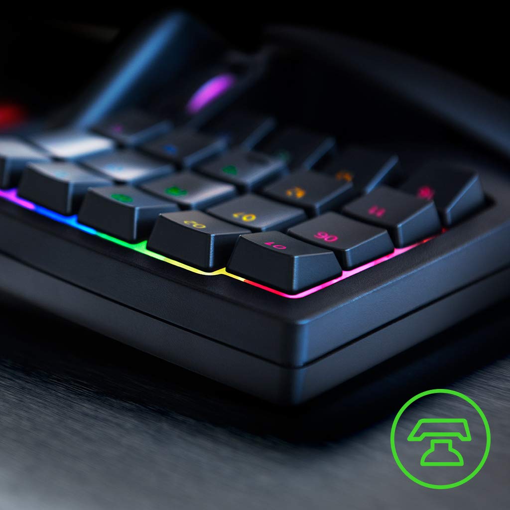 Razer Gaming Key Switches Programmable Pro Analog-Optical Chroma Keypad: 32 Keys RGB Lighting Keyboards