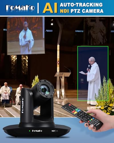 30x Optical Zoom AI Auto-Tracking PTZ Streaming Camera