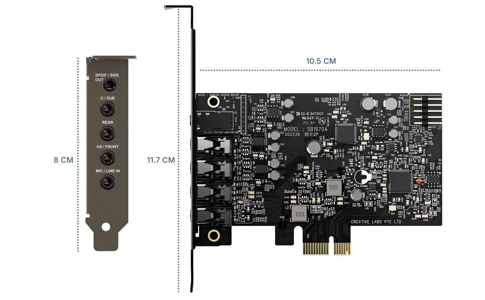 Creative Sound Blaster Audigy Fx Pro Hi-Res PCIe Sound Card