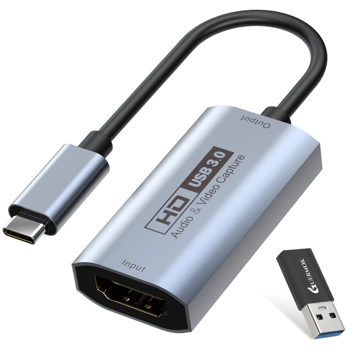 4K HDMI USB 3.0 Video Capture Card for Streaming & Recording