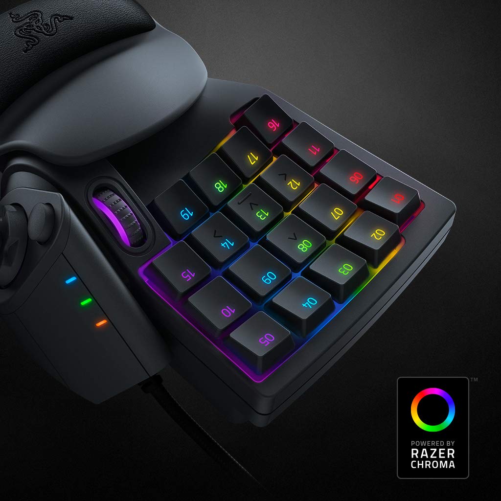 Razer Gaming Key Switches Programmable Pro Analog-Optical Chroma Keypad: 32 Keys RGB Lighting Keyboards