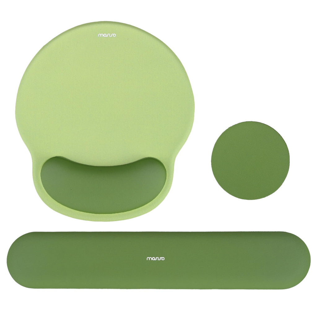 MOSISO Wrist Rest Support for Mouse Pad&Keyboard Set
