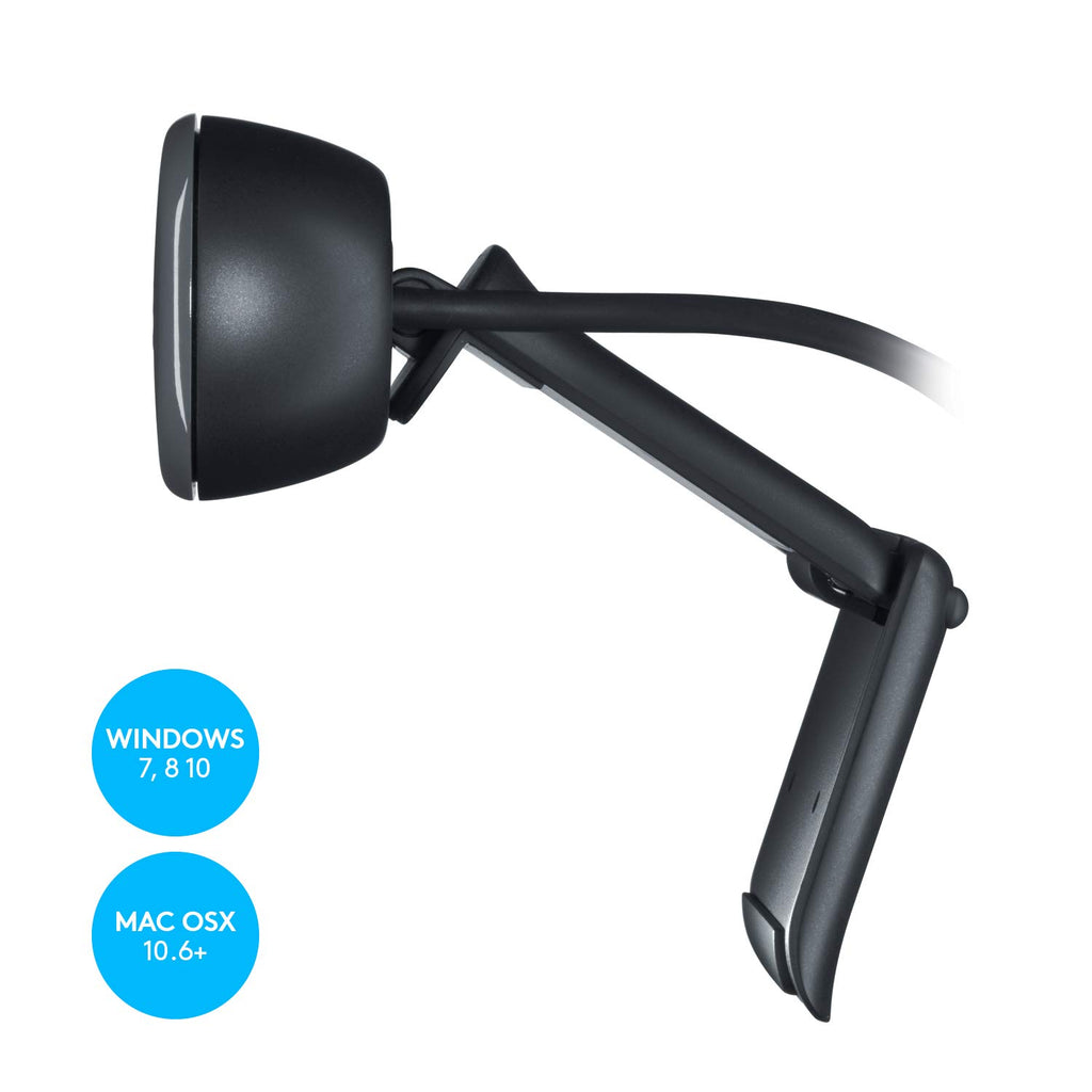 Brio Full HD 1080p Webcam with Autofocus and Dual Microphones