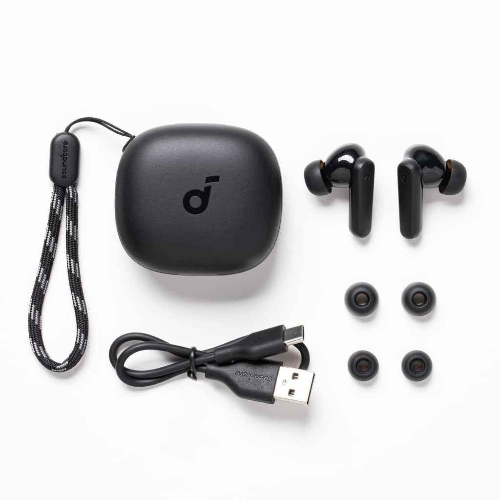 Soundcore by Anker P20i True Wireless Earbuds, 10mm Drivers with Big Bass, Bluetooth 5.3, 30H Long Playtime, Water-Resistant, 2 Mics for AI Clear Calls, 22 Preset EQs, Customization