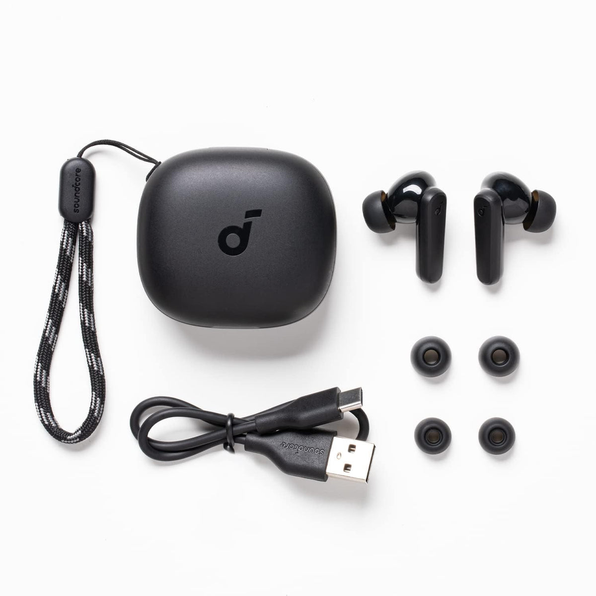 Soundcore by Anker P20i True Wireless Earbuds, 10mm Drivers with Big Bass, Bluetooth 5.3, 30H Long Playtime, Water-Resistant, 2 Mics for AI Clear Calls, 22 Preset EQs, Customization