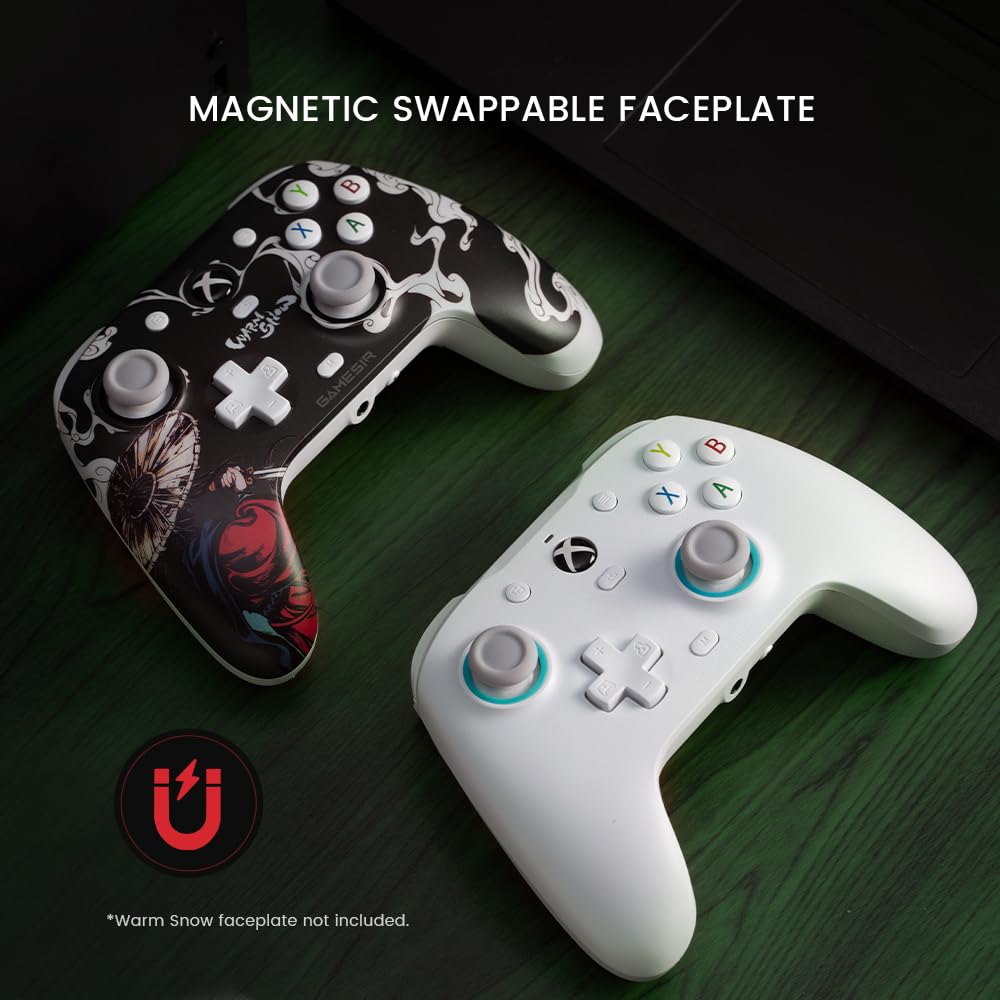 GameSir G7 SE Wired Controller for Xbox Series X|S, Xbox One & Windows 10/11, Plug and Play Gaming Gamepad with Hall Effect Joysticks/Hall Trigger, 3.5mm Audio Jack (White)