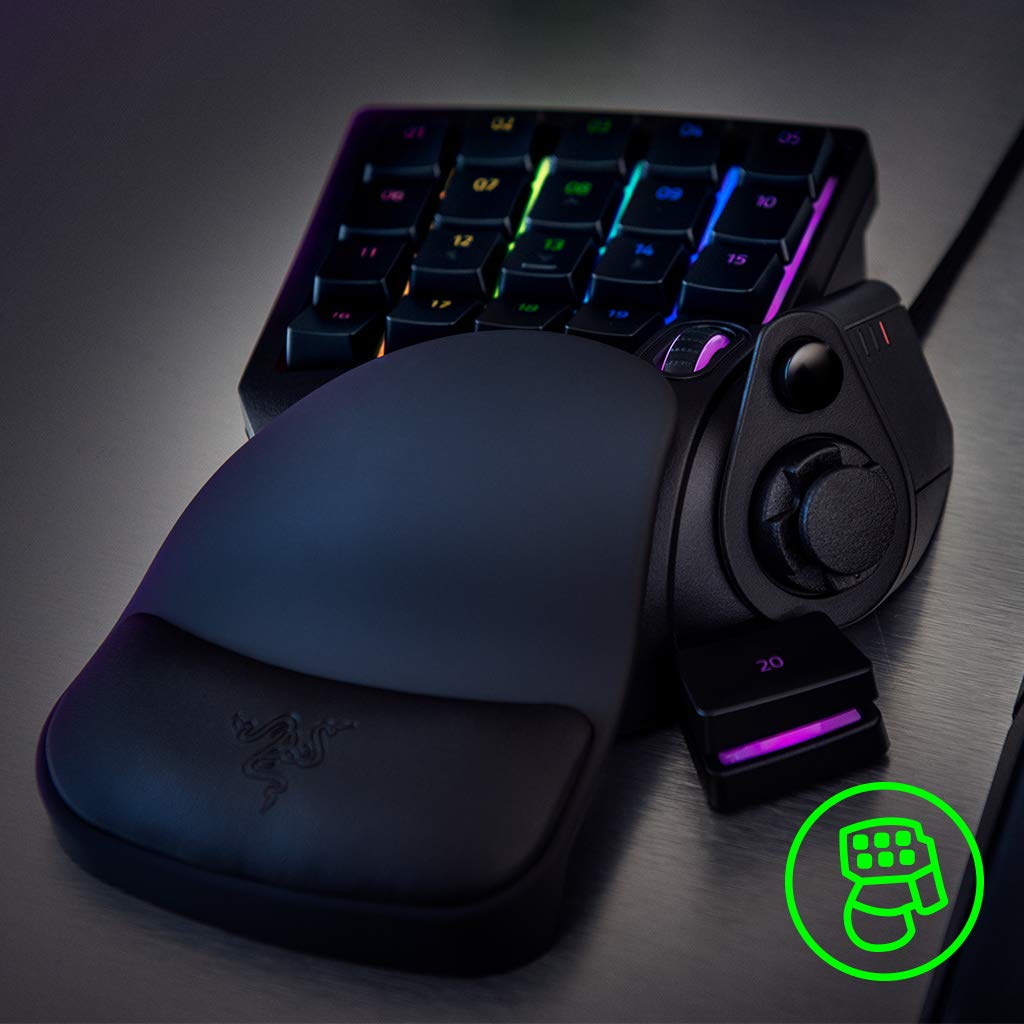 Razer Gaming Key Switches Programmable Pro Analog-Optical Chroma Keypad: 32 Keys RGB Lighting Keyboards