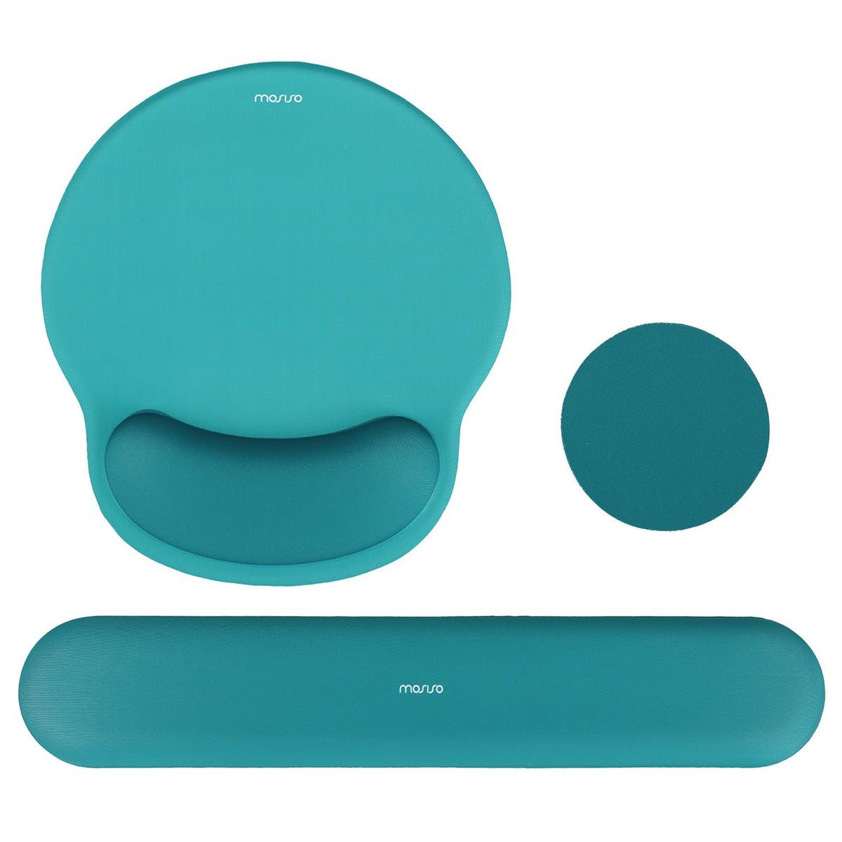 MOSISO Wrist Rest Support for Mouse Pad&Keyboard Set
