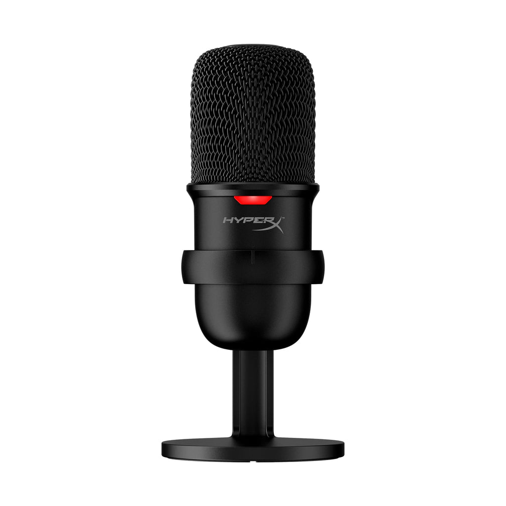 HyperX SoloCast – USB Condenser Gaming Microphone, for PC, PS4, PS5 and Mac, Tap-to-Mute Sensor, Cardioid Polar Pattern, Great for Streaming, Podcasts, Twitch, YouTube