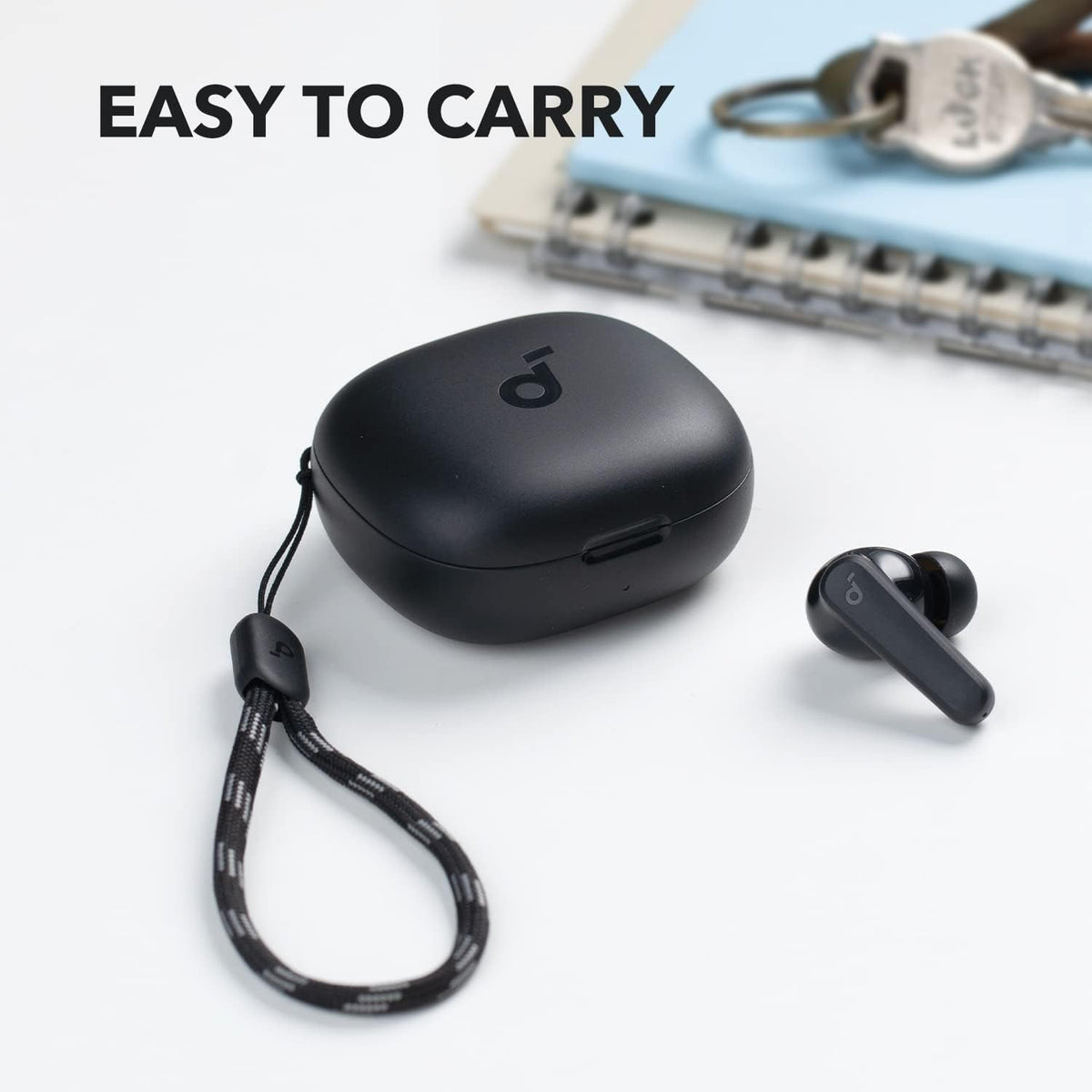 Soundcore by Anker P20i True Wireless Earbuds, 10mm Drivers with Big Bass, Bluetooth 5.3, 30H Long Playtime, Water-Resistant, 2 Mics for AI Clear Calls, 22 Preset EQs, Customization