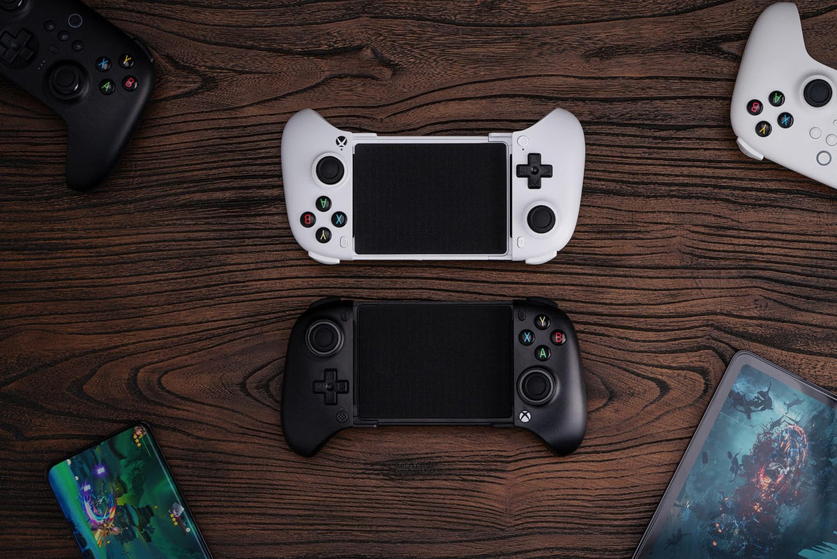 8Bitdo Ultimate Mobile Gaming Controller for iPhone, Apple, Android & Xbox Cloud Gaming, Bluetooth Gamepad with Hall Effect Joysticks, 2 Pro Back Buttons, Officially Licensed