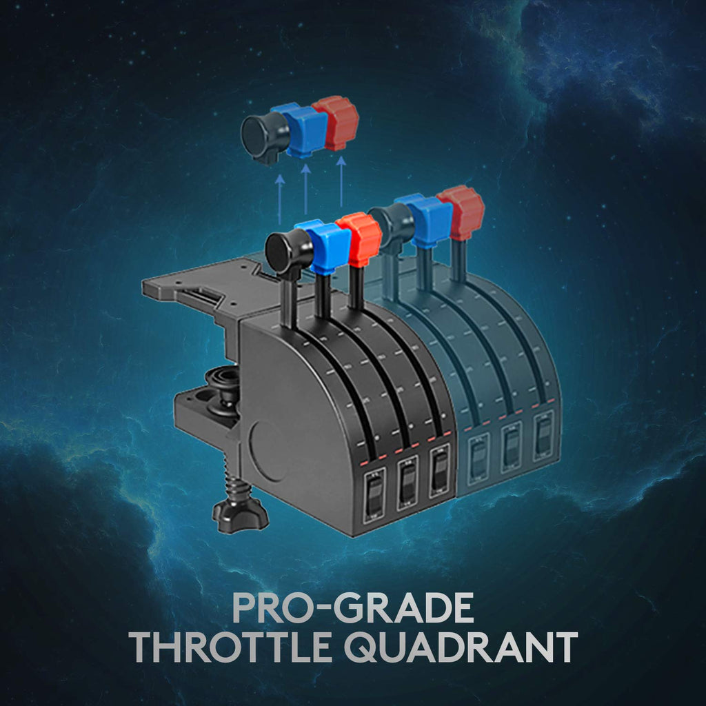 PRO Flight Yoke System for PC Flight Simulation