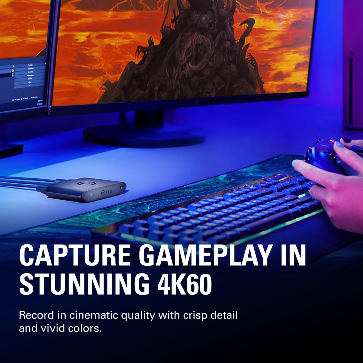 Elgato 4K Capture Card for Streaming and Recording