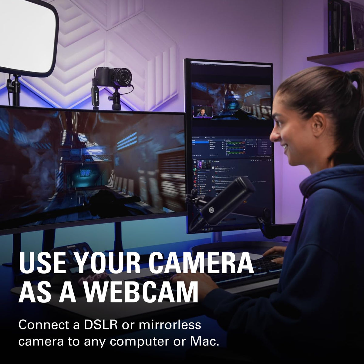 4K Camera Capture Card for DSLR & Camcorder Streaming