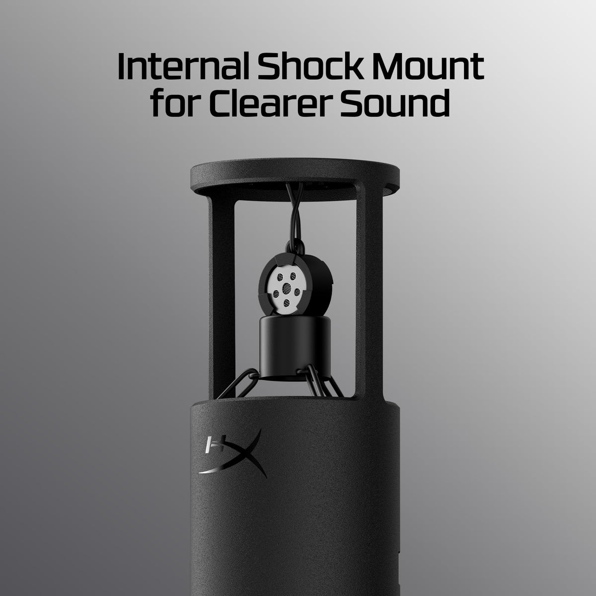 HyperX SoloCast – USB Condenser Gaming Microphone, for PC, PS4, PS5 and Mac, Tap-to-Mute Sensor, Cardioid Polar Pattern, Great for Streaming, Podcasts, Twitch, YouTube