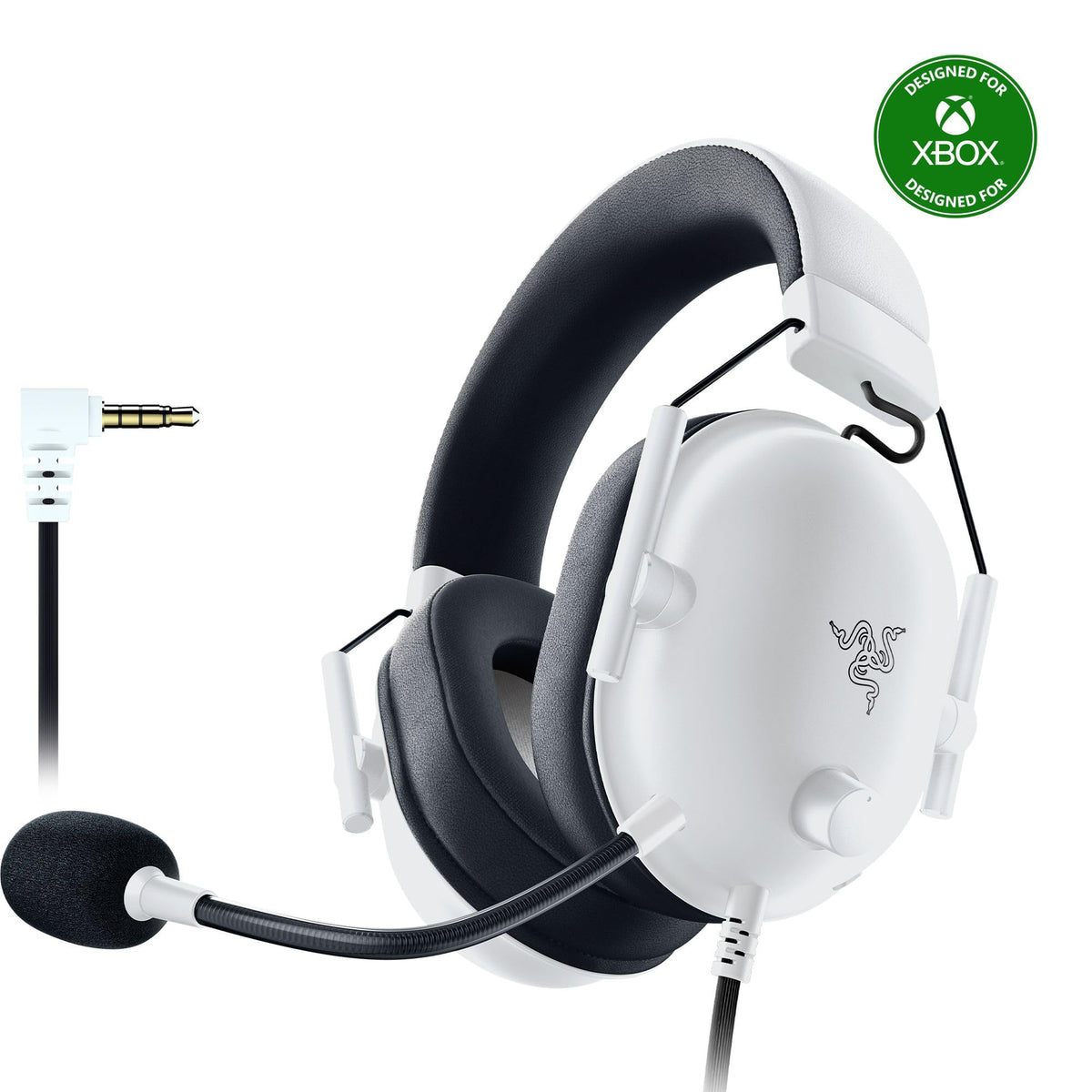 Razer BlackShark V2 X PlayStation Gaming Headset: 50mm Drivers - Cardioid Mic - Lightweight - Comfortable, Noise Isolating Earcups - for PS5, Xbox Series X, PC, Switch via 3.5 mm Audio Jack - Black