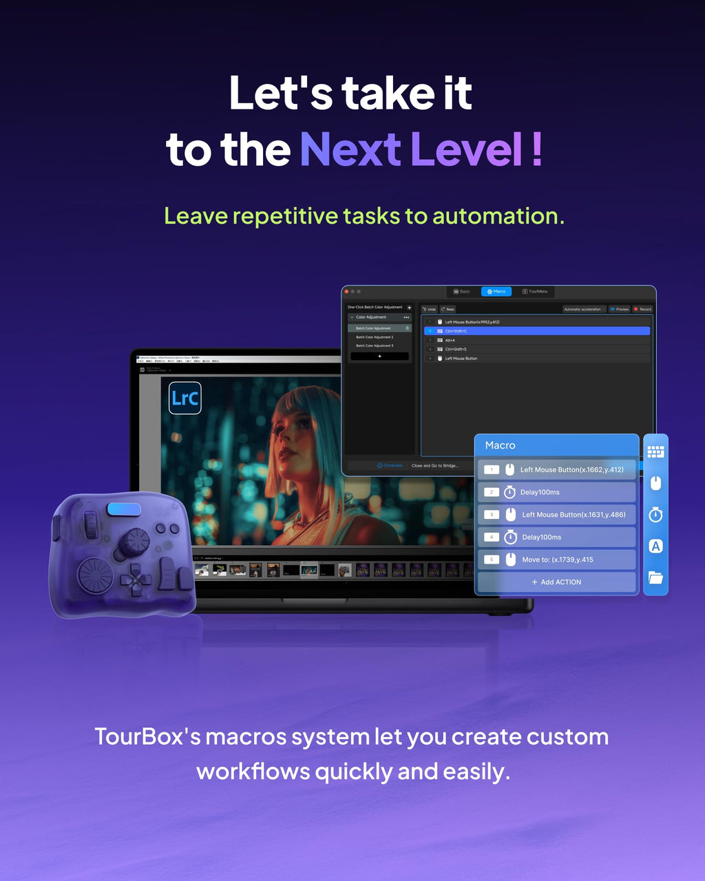 All-in-One Creative Controller for Editing & Color Grading