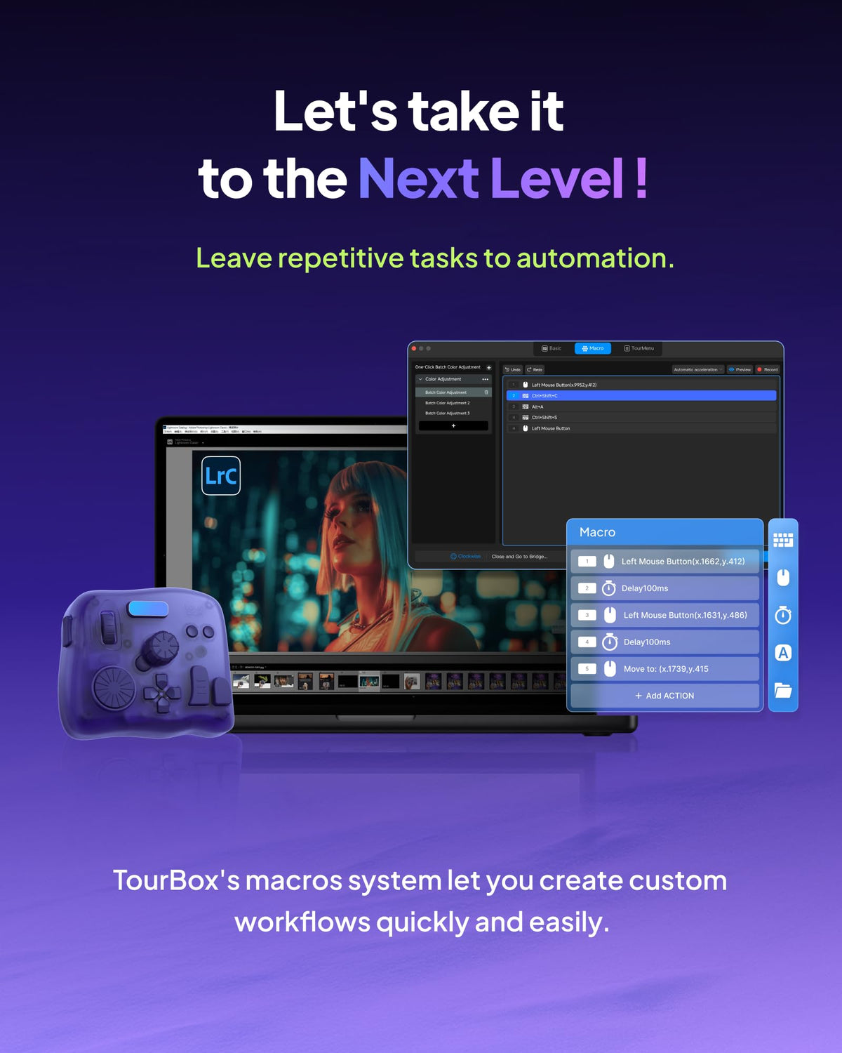 All-in-One Creative Controller for Editing & Color Grading