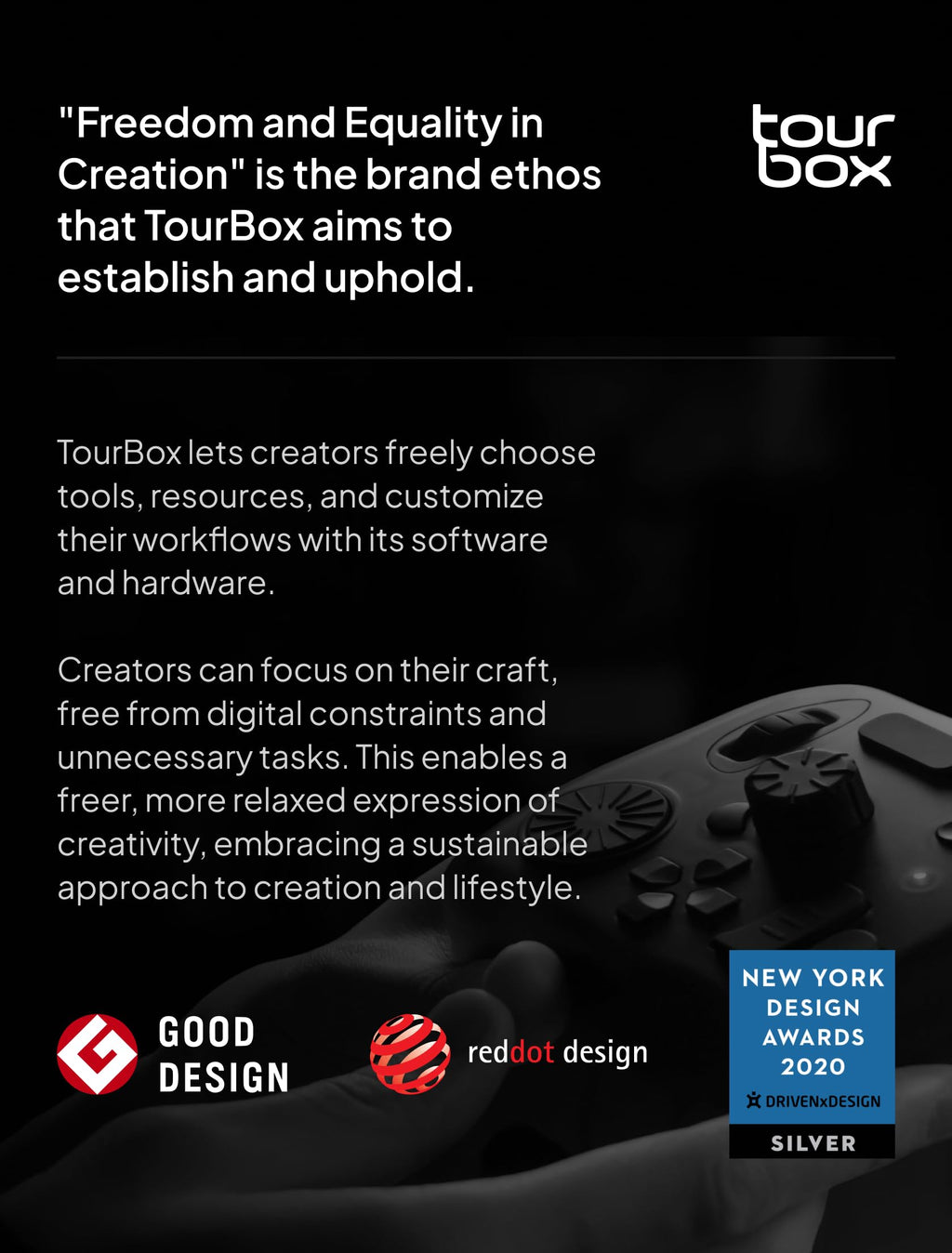 Wireless Creative Editing Controller for Pro Workflow