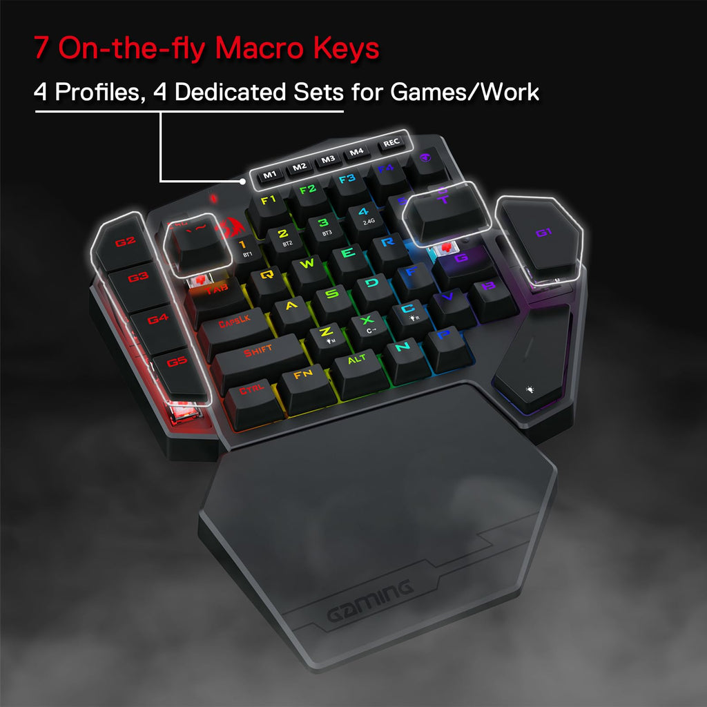 Redragon K585 DITI Wireless One-Handed Mechanical Keyboard