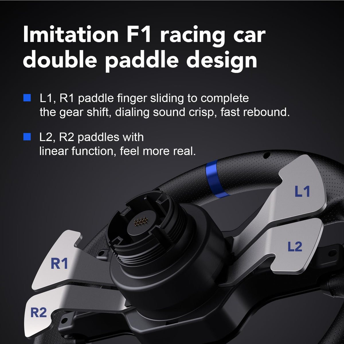 PXN V99 Force Feedback Racing Wheel, with Pedals and Shifter