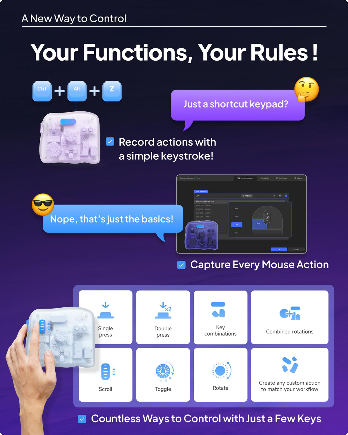 All-in-One Creative Controller for Editing & Color Grading