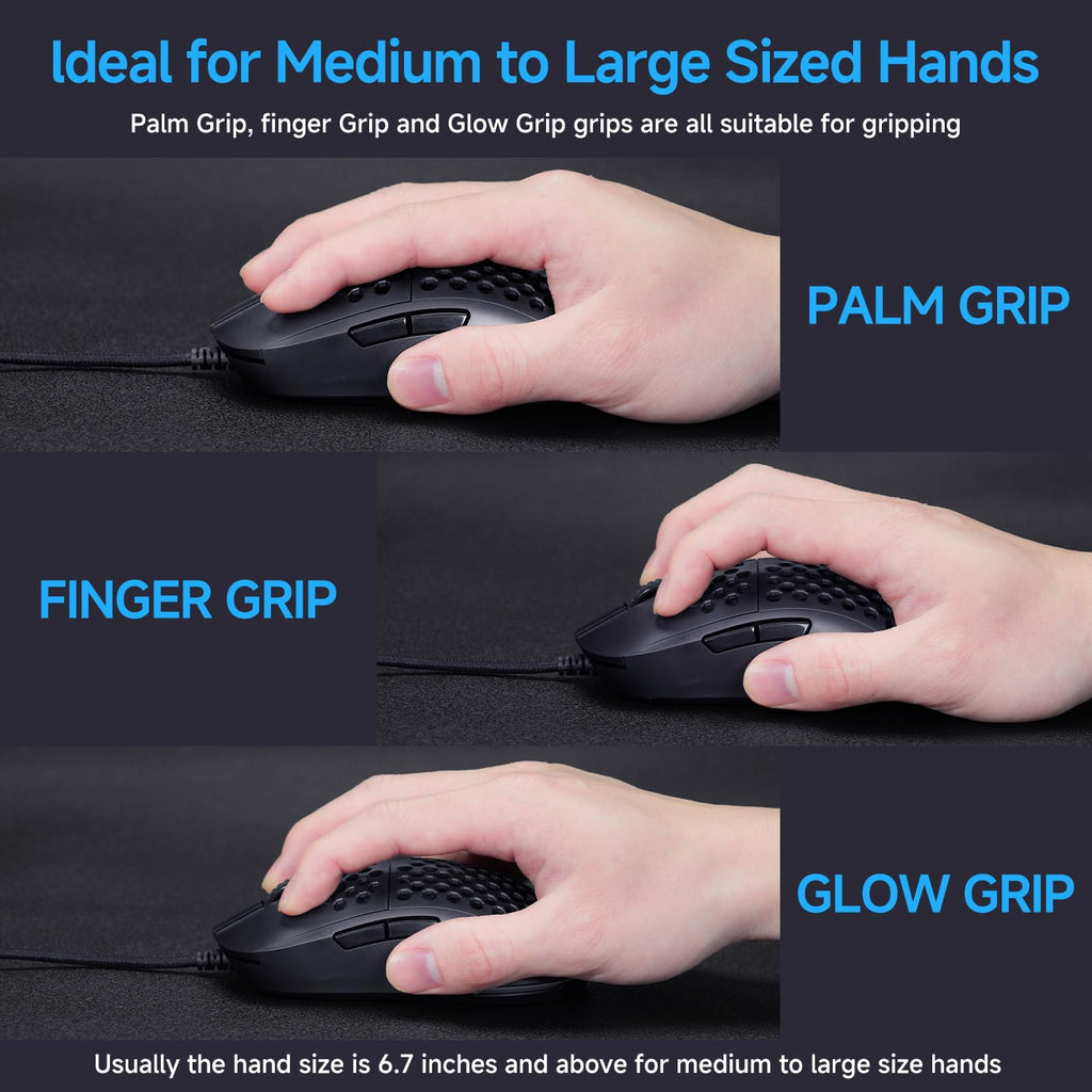 TMKB Falcon Honeycomb Gaming Mouse