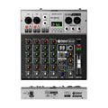 Debra Pro Audio Mixer Sound Card, 2-In/2-Out 24-Bit/192kHz Hi-Res Recording, 4-Channel Mixer with DSP Reverb, BT 5.0, USB-C OTG for iPhone, PC, Mac & Smartphones