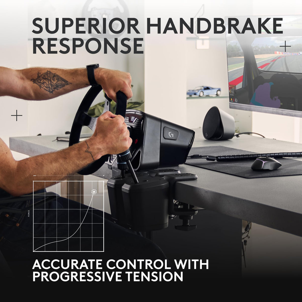 G920 Racing Wheel with RS Shifter & Handbrake Bundle