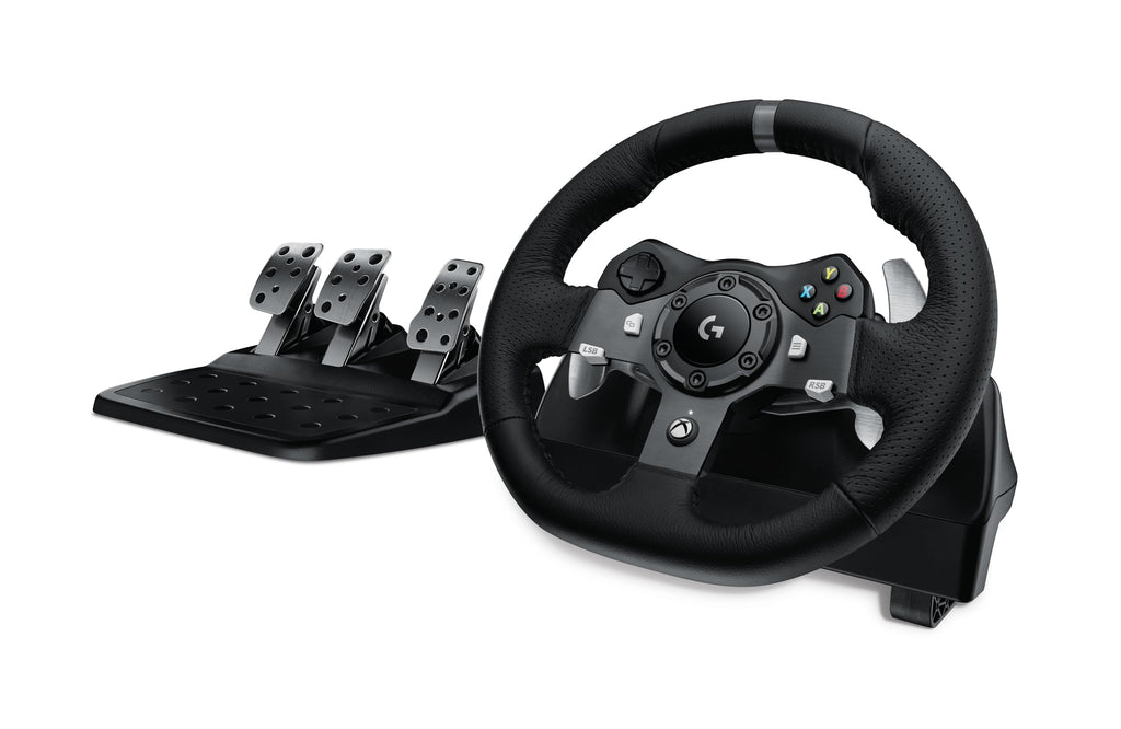 Logitech G29 Driving Force Racing Wheel and Floor Pedals, Real Force Feedback