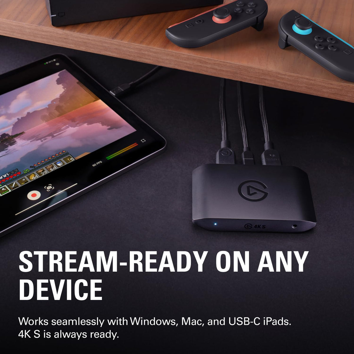 Elgato 4K Capture Card for Streaming and Recording