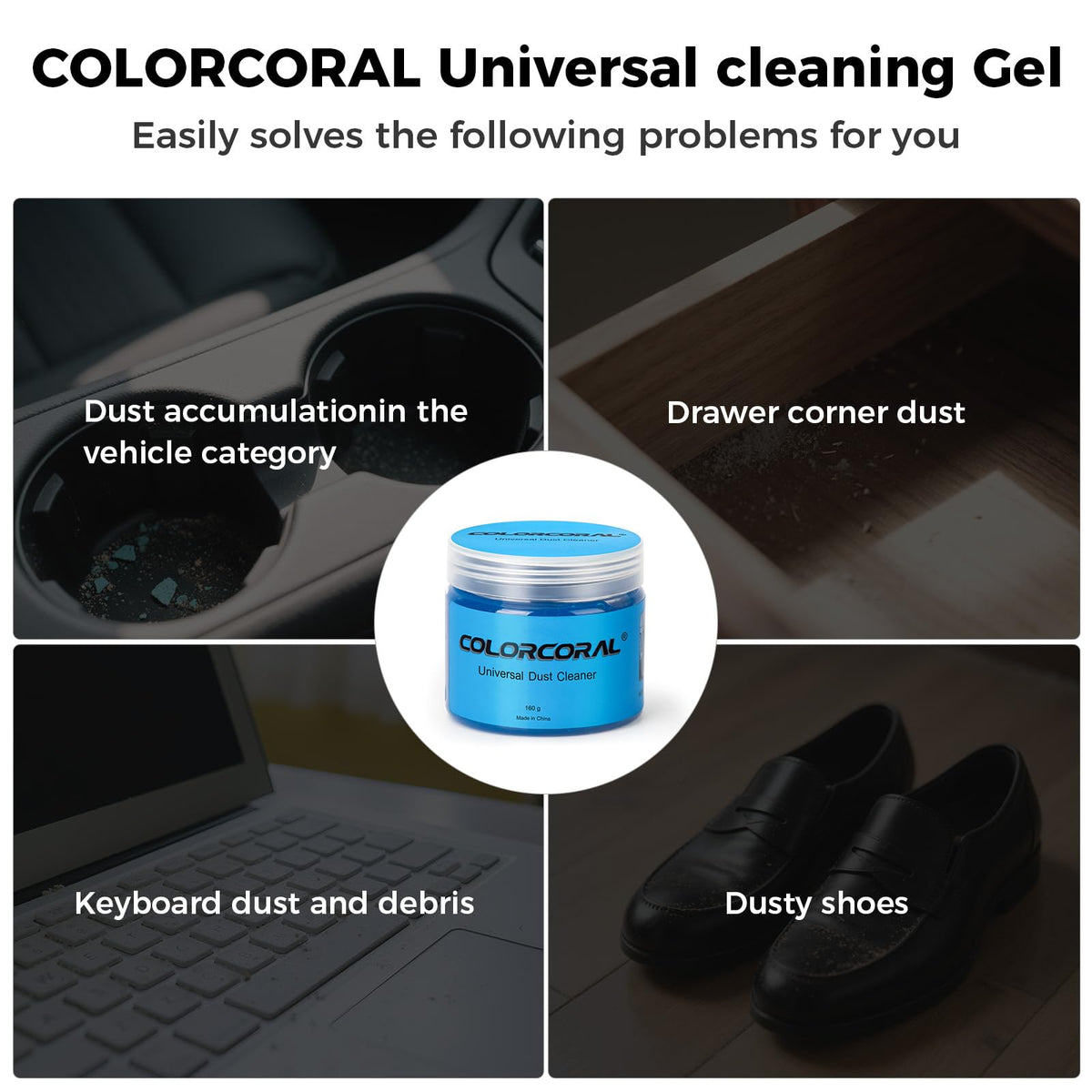 Universal Cleaning Gel for Keyboards & Gaming Electronics 160g