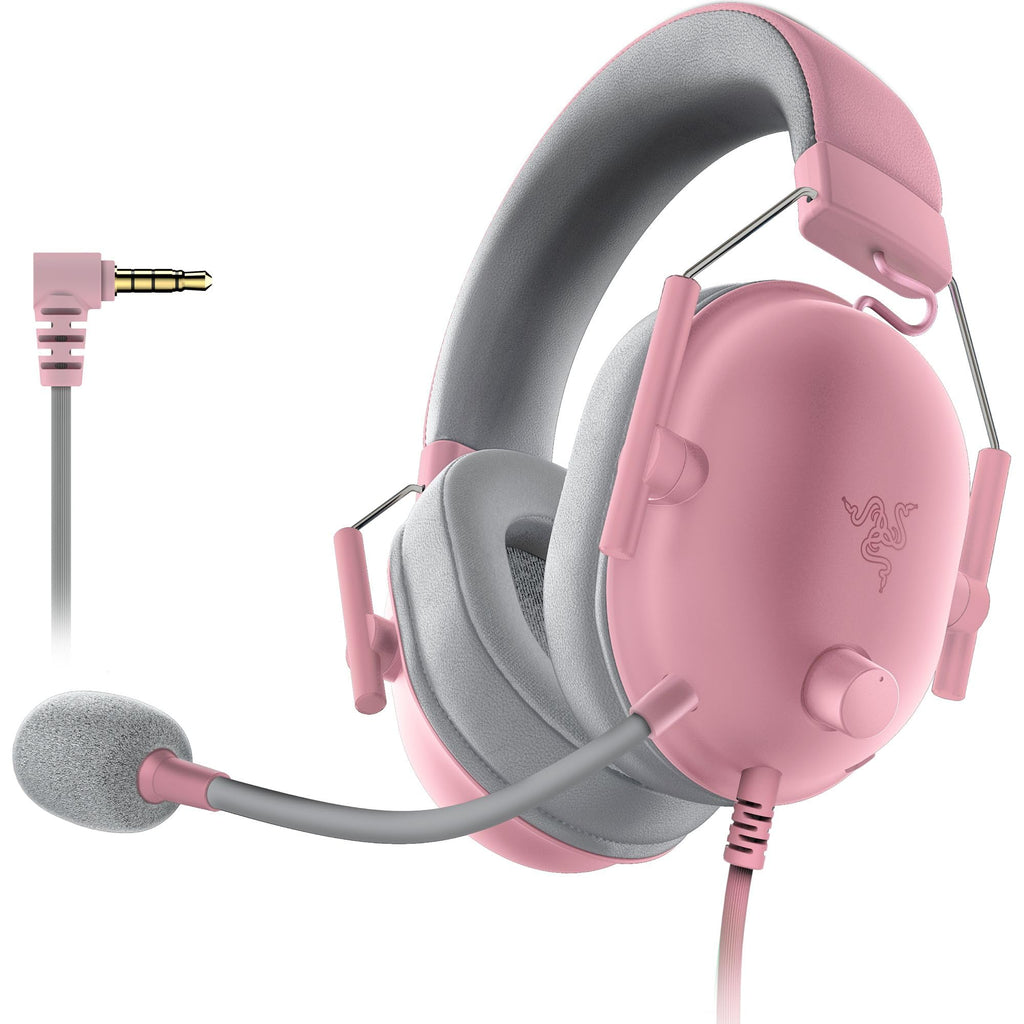 Razer BlackShark V2 X PlayStation Gaming Headset: 50mm Drivers - Cardioid Mic - Lightweight - Comfortable, Noise Isolating Earcups - for PS5, Xbox Series X, PC, Switch via 3.5 mm Audio Jack - Black