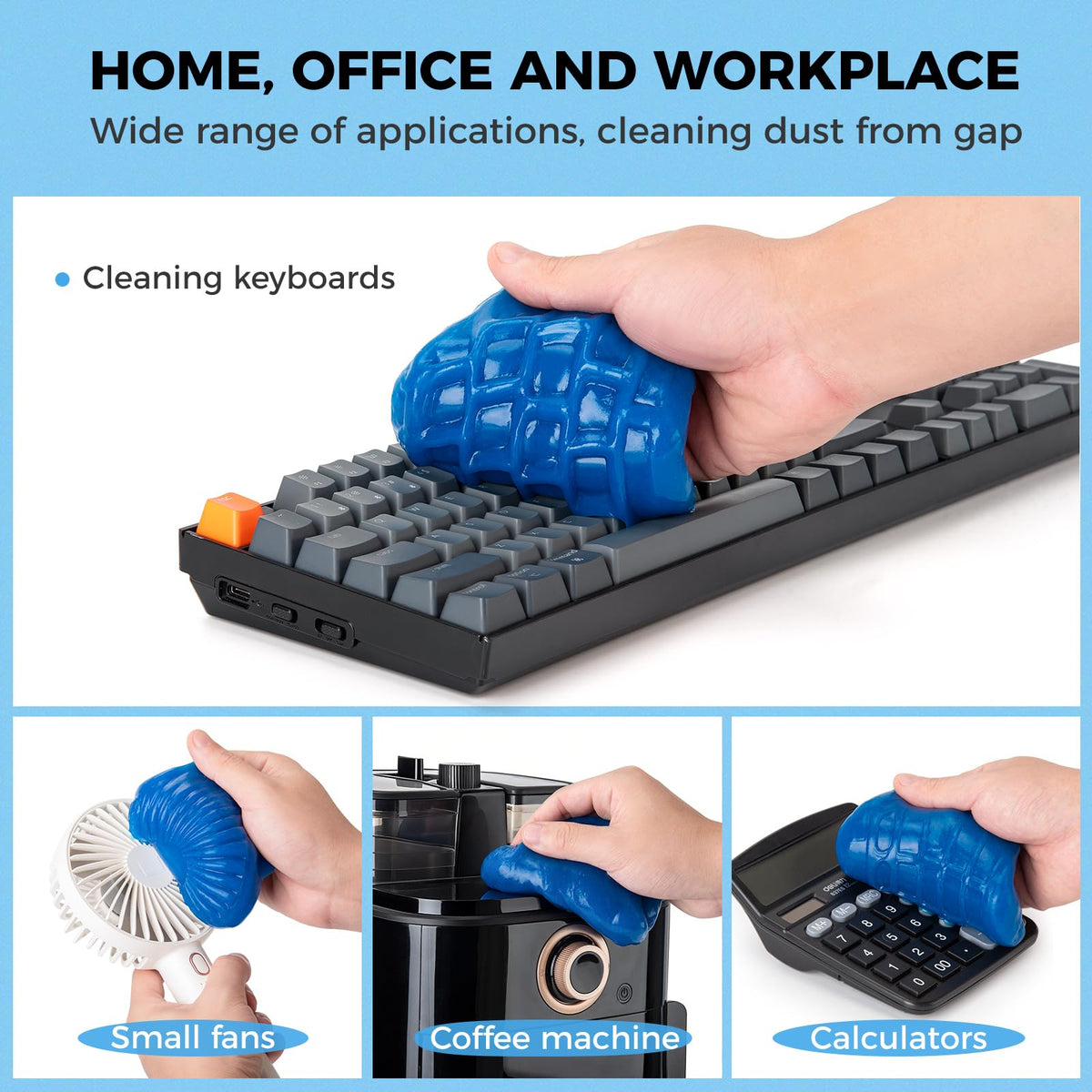 Universal Cleaning Gel for Keyboards & Gaming Electronics 160g