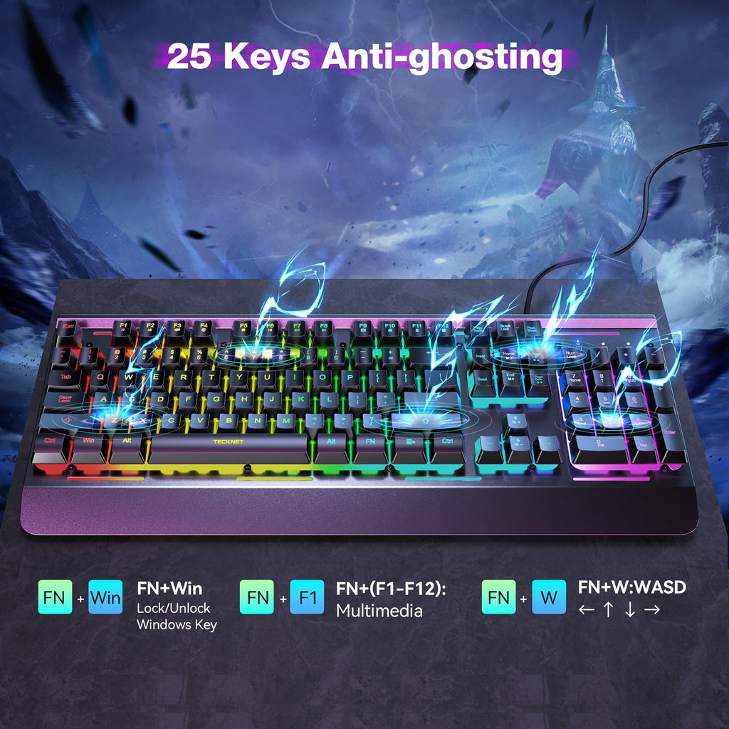 TECKNET Gaming Keyboard