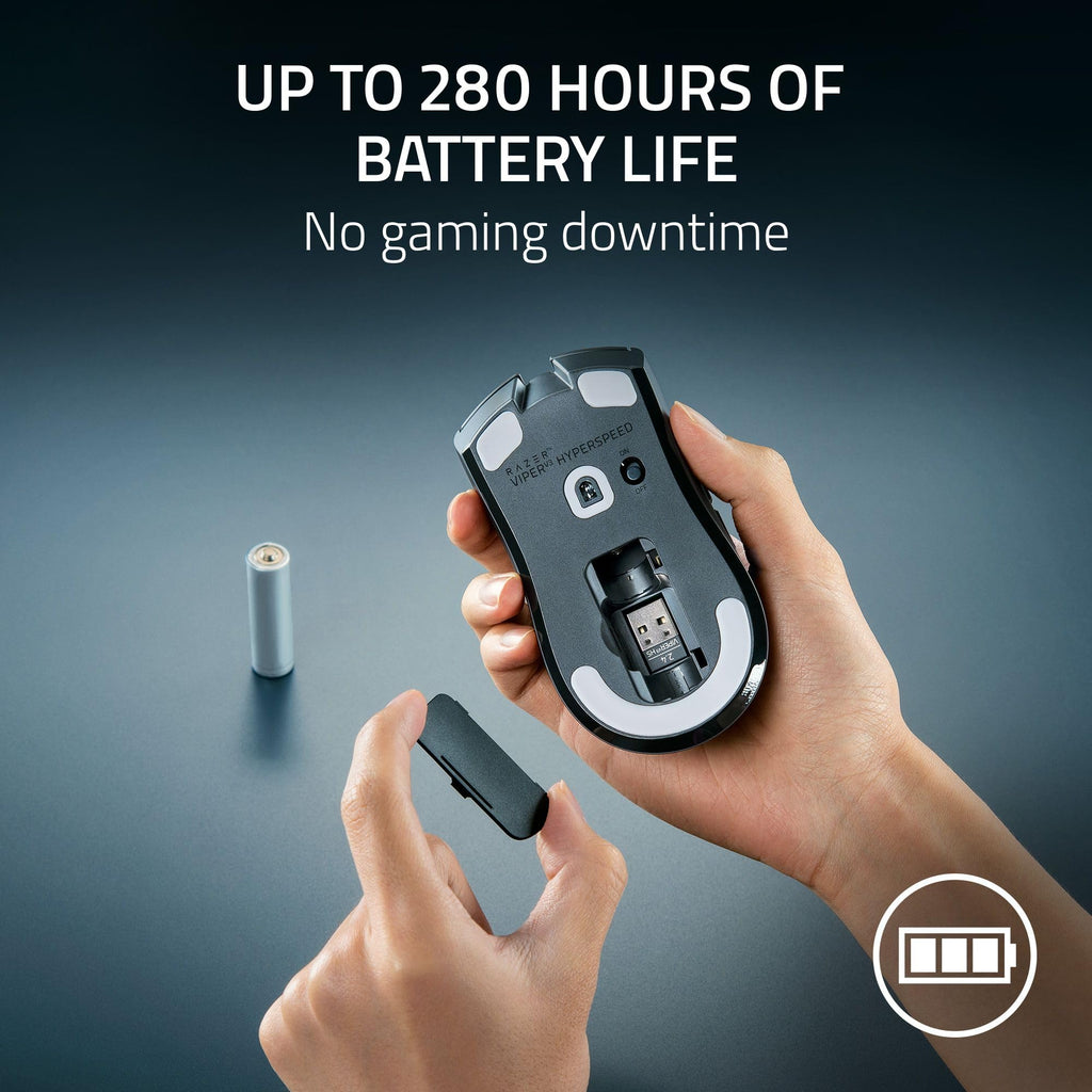 Razer Viper V3 HyperSpeed Wireless PC Gaming Mouse, 82g, Black